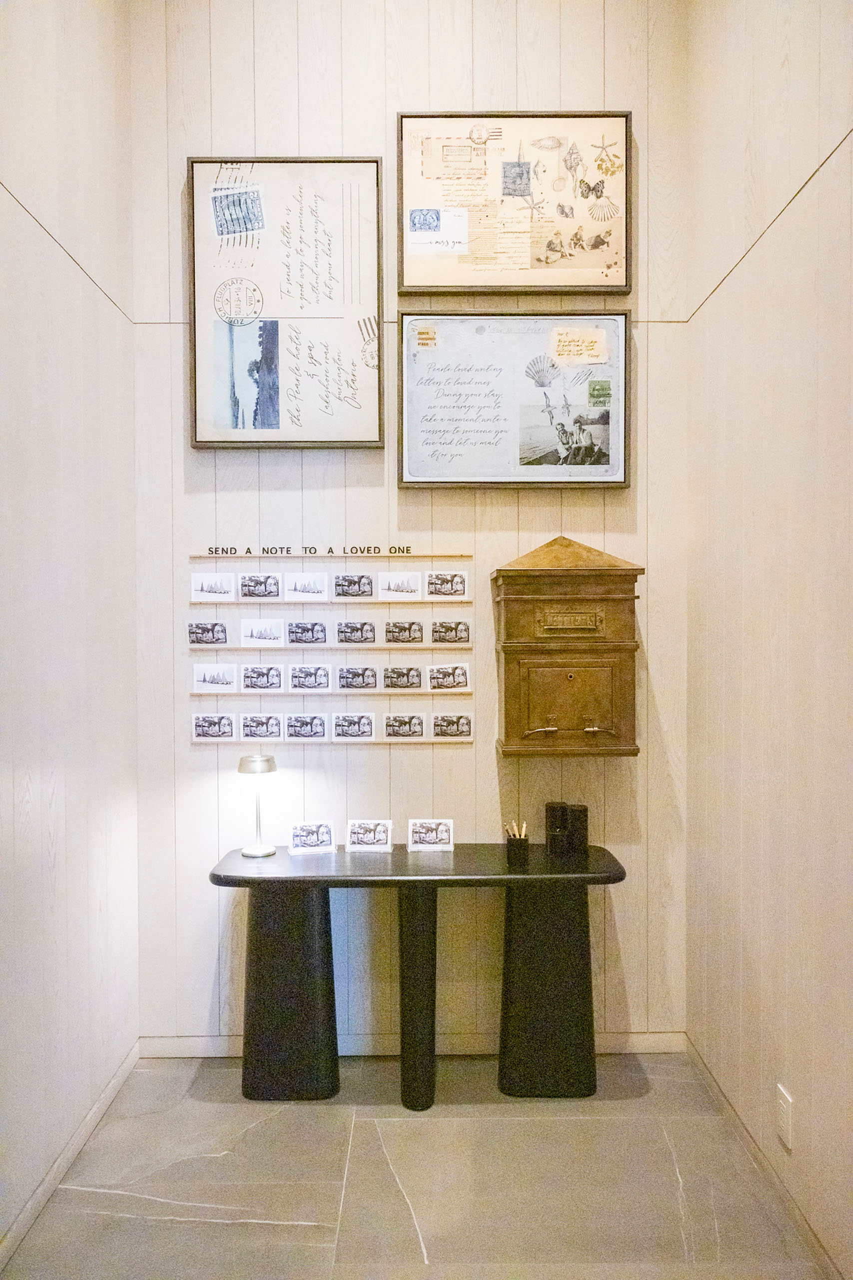 The postal box at The Pearle Hotel