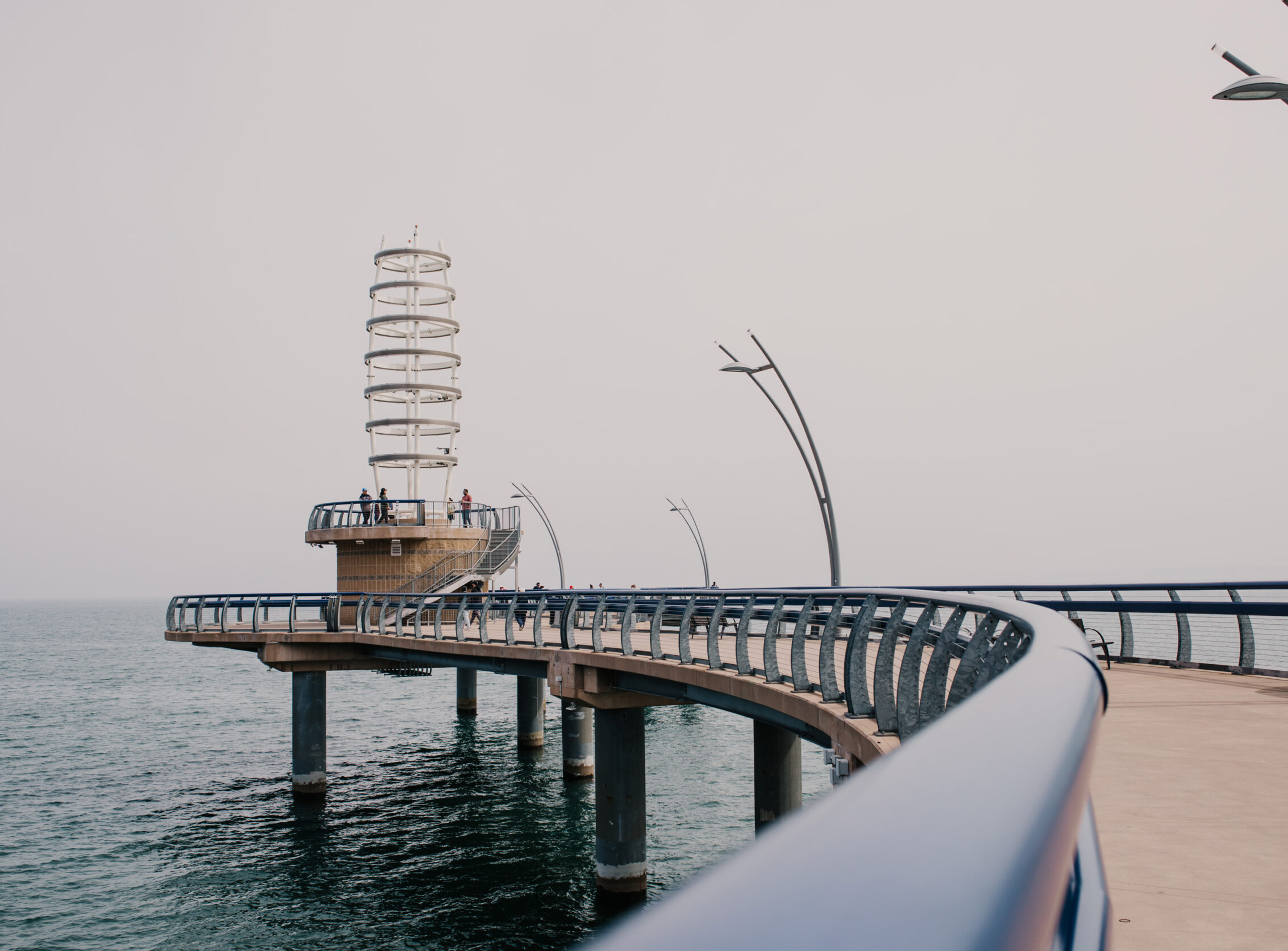 Pier in Burlington